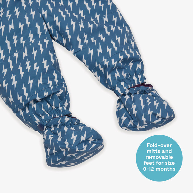 EcoWarm Waterproof Snowsuit Blue